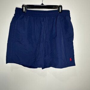 Polo Ralph Lauren Sports Swim Trunks Size XL Board Shorts Royal Blue logo